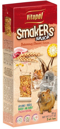 Vitapol Smakers dla gryzoni - bekonowy 2szt [1119]
