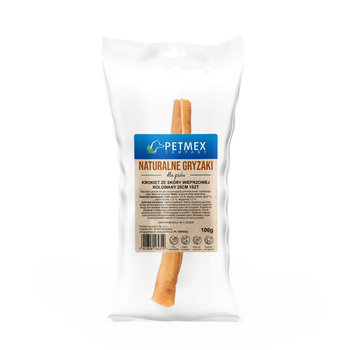 Petmex Krokiet ze skóry wieprzowej rolowany 25cm 1 szt. - naturalny gryzak dla psów