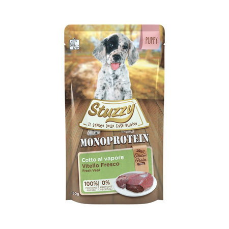 Stuzzy monoprotein dla szczeniąt z cielęciną saszetka 150g