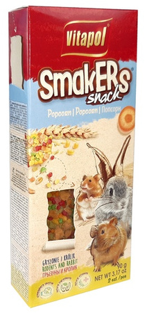 Vitapol Smakers dla gryzoni - popcorn 2szt [1111]