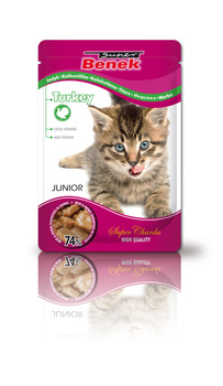 Super Benek saszetka Junior indyk w sosie 100g
