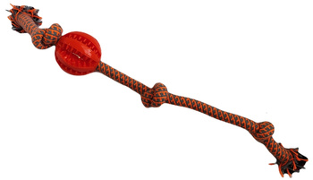 Lupi Pets piłka dental z liną 45cm - zabawka dla psa