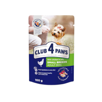 Club 4 Paws kurczak w galarecie saszetka 100g