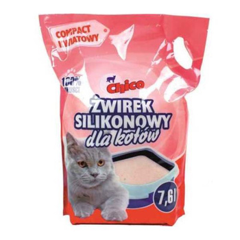 Chico żwirek silikonowy Compact dla kota o zapachu kwiatowym 7,6l