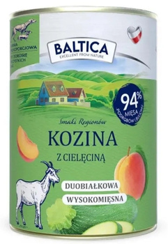 Baltica Kozina z cielęciną 400g - mokra karma dla dorosłych psów