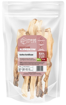 Meat Stuff ucho królicze naturalne 10szt. - naturalny gryzak dla psa
