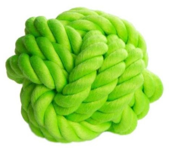 Chico piłka ze sznura 6,4cm - zabawka dla psa
