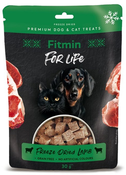 Fitmin For Life liofilizowana jagnięcina z drobiem 30g - przysmak dla psa i kota