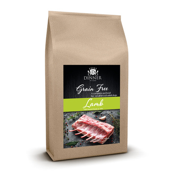 Dinner Small Jagnięcina z batatami i miętą 2kg - hipoalergiczna, bezzbożowa karma dla dorosłych psów małych ras