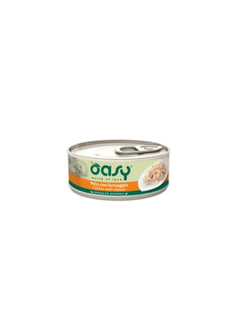 Oasy Natural kurczak z serem 150g - mokra karma dla dorosłych kotów