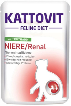 Kattovit Niere Renal indyk 85g - mokra karma dla dorosłych kotów