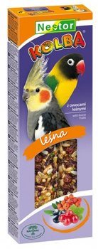 Nestor Kolba Papuga średnia owoce leśne 2szt