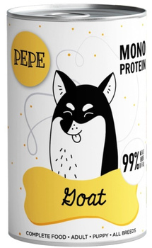 Pepe Monoprotein koza 400g - mokra karma dla psów