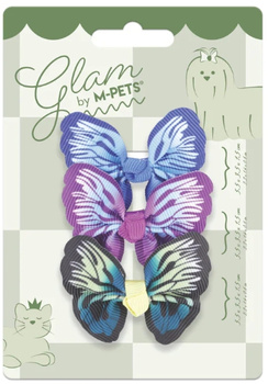 Mpets GLAM gumki z motylkami