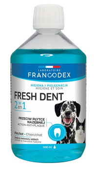 Francodex Fresh Dent płyn do higieny jamy ustnej 500ml [FR179121]
