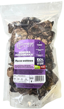 Meat Stuff płuca wołowe 250g - naturalny przysmak dla psa