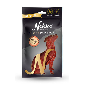 Nekko Mono Chipsy z kaczki miękkie 80g