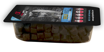 Alpha Spirit półwilgotna karma dla psa Wild Fish tacka 200g