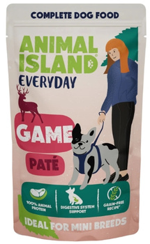 Animal Island Everyday pasztet z dziczyzny 150g - mokra karma dla dorosłych psów