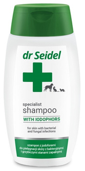 Dr Seidel Szampon dla psów Jodoforowy (również dla kotów i fretek) 220ml