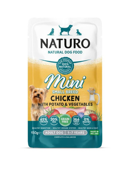 Naturo Mini - Kurczak z ziemniakami i warzywami saszetka 150g