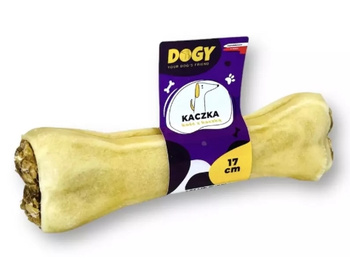 Dogy kość do żucia z kaczką i jabłkiem 17cm - naturalny gryzak dla psa