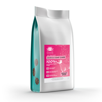 Dinner Peptide+ Pielęgnacja skóry i sierści - hydrolizowany łosoś z białą rybą 10kg - sucha karma dla dorosłych psów