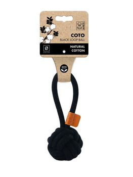 Mpets zabawka COTO Loop Ball 6,5cm czarna