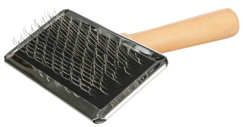 Trixie miękka szczotka z grzebykiem czyszczącym 9x13cm