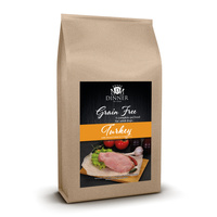 Dinner Indyk z batatami i żurawiną 2kg - hipoalergiczna, bezzbożowa karma dla dorosłych psów