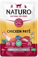 Naturo Pate Grain Free kurczak 85g - mokra karma dla dorosłych kotów