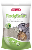 Zolux Rody Sand o zapachu zielonej herbaty 2l - piasek do kąpieli dla gryzoni
