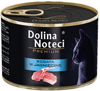 Dolina Noteci Premium Kot Bogata w jagnięcinę puszka 185g
