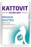 Kattovit Gastro kaczka z ryżem 85g - mokra karma dla dorosłych kotów