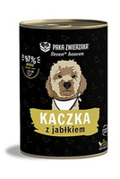 Paka Zwierzaka Seventh Heaven Kaczka z jabłkiem 400g - mokra karma dla psów w każdym wieku