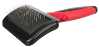 Trixie szczotka plastikowa z drucianym włosiem 9x16cm