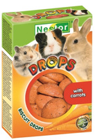 Nestor Dropsy dla gryzoni marchewkowe 35g