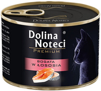 Dolina Noteci Premium Kot Bogata w łososia puszka 185g