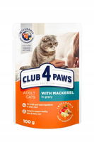 Club 4 Paws makrela w galarecie saszetka 100g