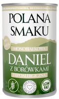 Polana smaku daniel z malinami 400g - mokra karma dla dorosłych psów