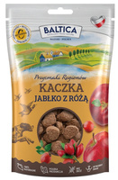Baltica Przysmaki Regionów Kaczka z jabłkiem i różą 100g 