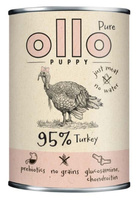 Ollo Pure Puppy Indyk 400g - mokra karma dla szczeniąt