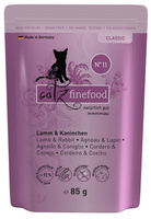 Catz Finefood Classic N.11 Jagnięcina i Królik saszetka 85g