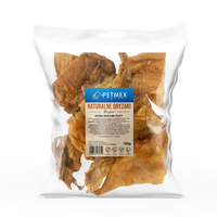 Petmex Skóra wołowa płaty 500g - naturalny gryzak dla psów