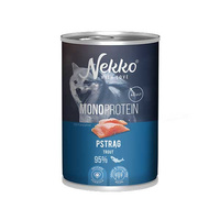 Nekko Monoprotein Pstrąg 400g - mokra karma dla dorosłych psów