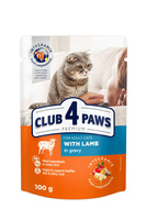 Club 4 Paws jagnięcina w sosie saszetka 100g
