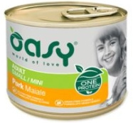 Oasy One Protein adult mini wieprzowina 200g