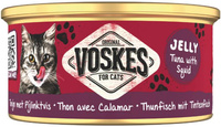 Voskes tuńczyk z kalmarem w galaretce puszka 85g - mokra karma dla dorosłych kotów