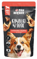 Pan Mięsko cielęcina z królikiem saszetka 150g - mokra karma dla dorosłych psów
