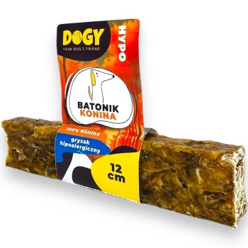 Dogy baton z koniny 12cm - naturalny gryzak dla psa